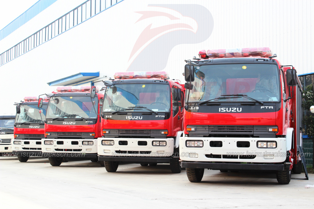 120 units FTR Water Fire Truck for Cambodia