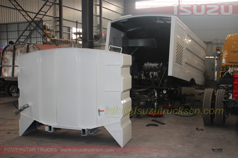 How to construction the Dustbin tank body