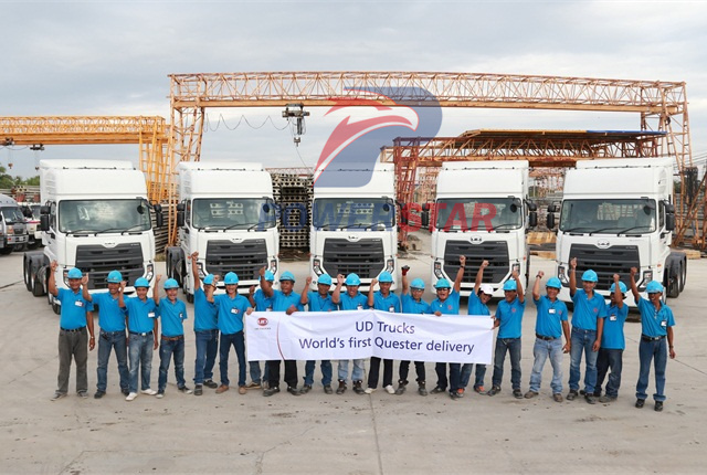 Prime Mover UD Quester Tractor trucks detail pictures