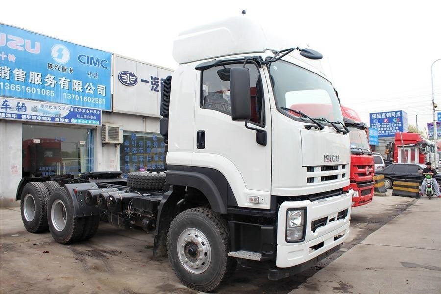 6X4 350HP Isuzu Heavy Duty truck tractor 6UZ1-TCG40 used tractor truck for sale