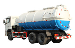 16,000L vacuum jetting truck with vacuum pump Isuzu brand trucks
