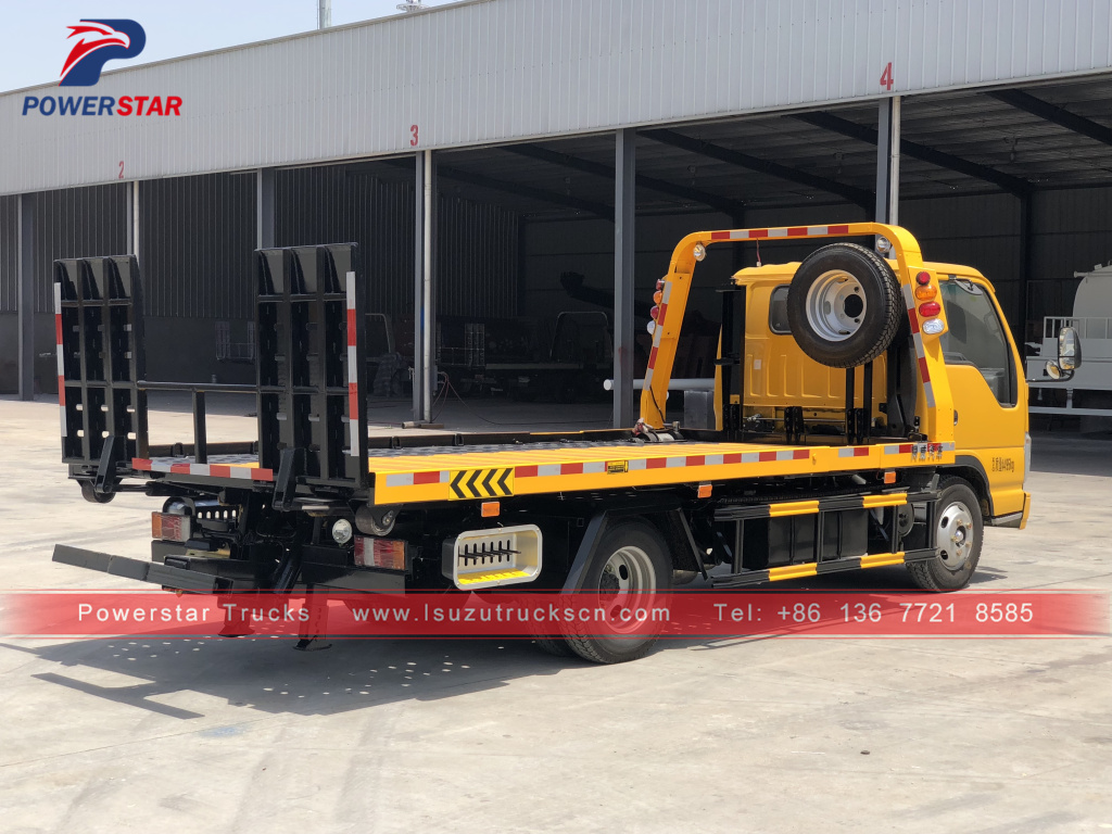 philippines 3Tons Isuzu Road Wrecker Truck for sale
