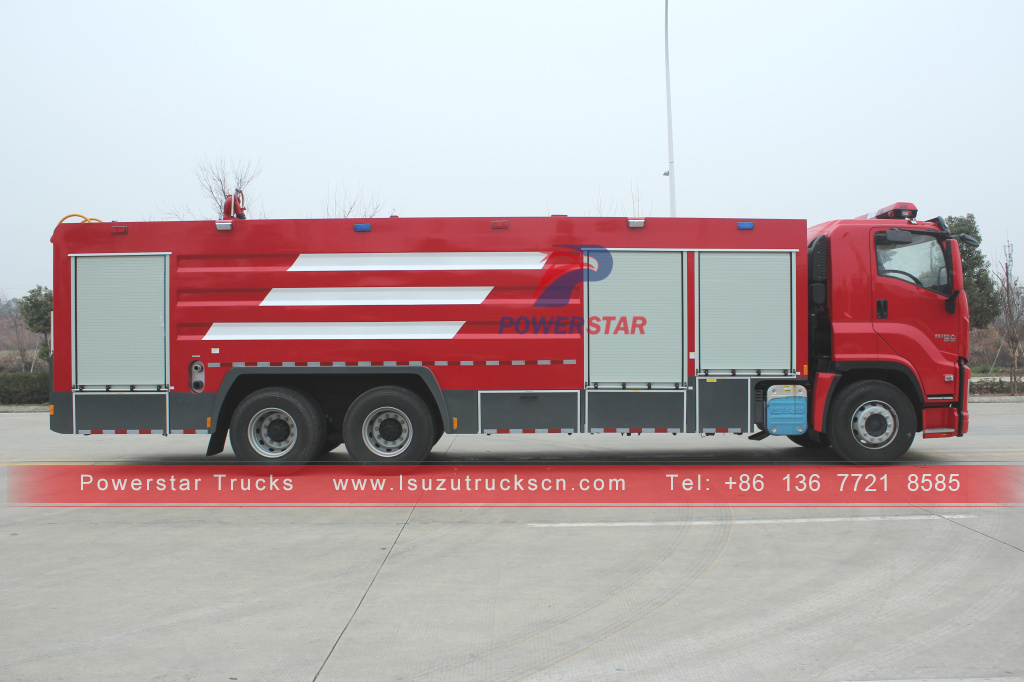 rand new GIGA fire truck water foam fire fighting truck for sale