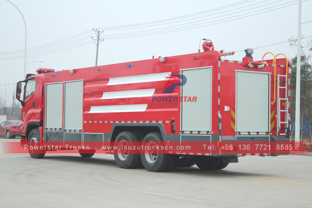 rand new GIGA fire truck water foam fire fighting truck for sale
