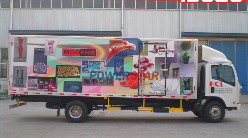 Brand new ISUZU Aluminum Van Rear Cargo Body Trucks for sale