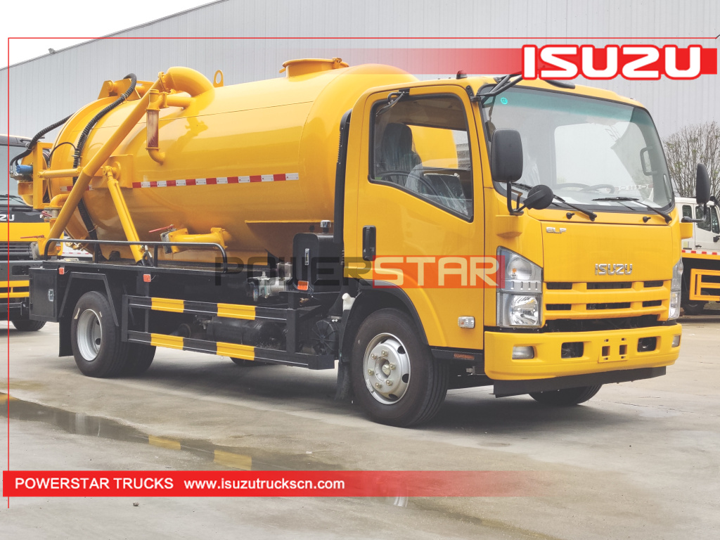 ISUZU ELF Sewer Tank Trucks