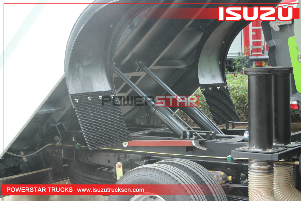 ISUZU ELF Vacuuming Sweeper Strong Suction Road Vacuum Cleaner Road Cleaning Vehicle