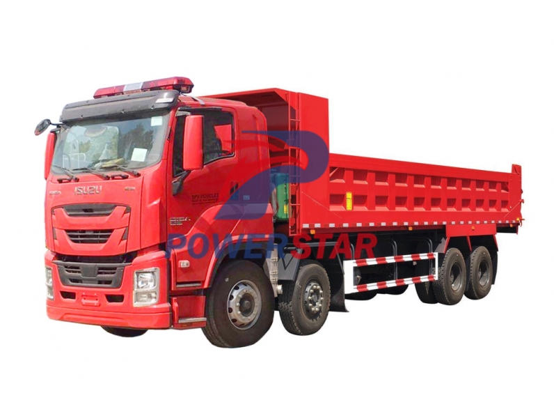ISUZU GIGA/VC61 Heavy duty 8x4 12 wheeler Dumping Dump Tipper Trucks for sale