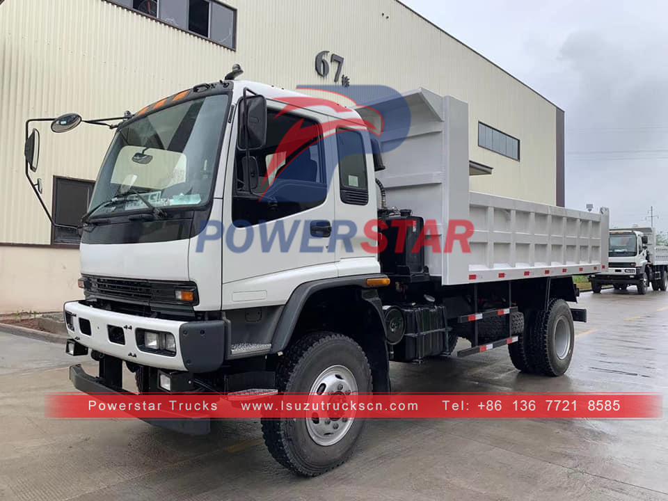  Brand New ISUZU FTR/FVR heavy 10tons Off road 4x4 mini Dump Tipper Trucks