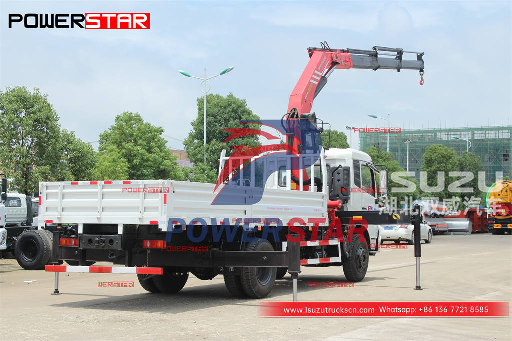 Good price ISUZU GIGA boom crane truck Palfinger
