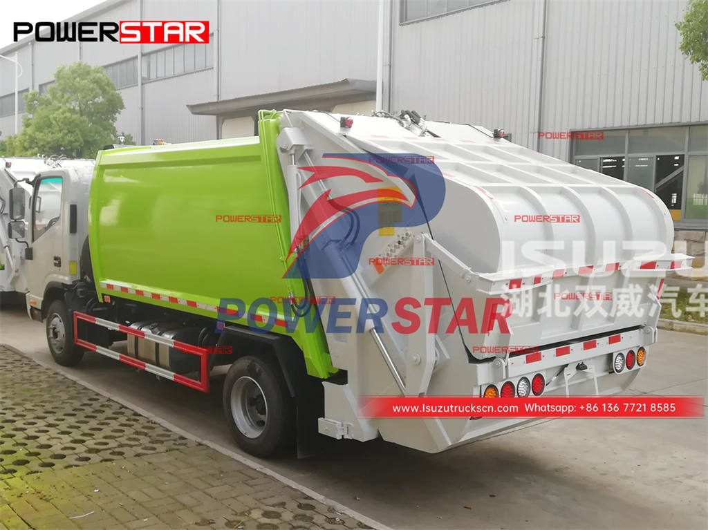 Hot-selling ISUZU 700P trash compactor truck at best price