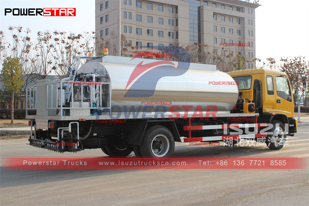 POWERSTAR Intelligent Asphalt Distributor Truck--Myanmar