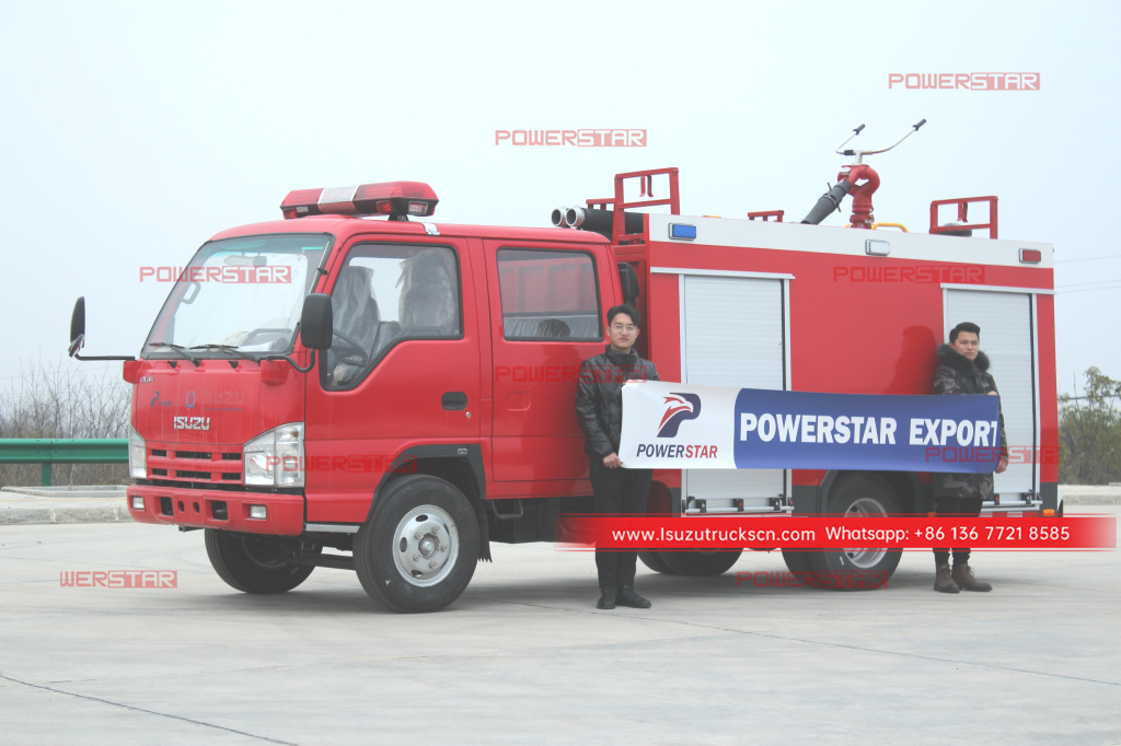 Albaria Japan ISUZU 1500L Fire Fighting Truck Fire Engine Mini Fire Truck