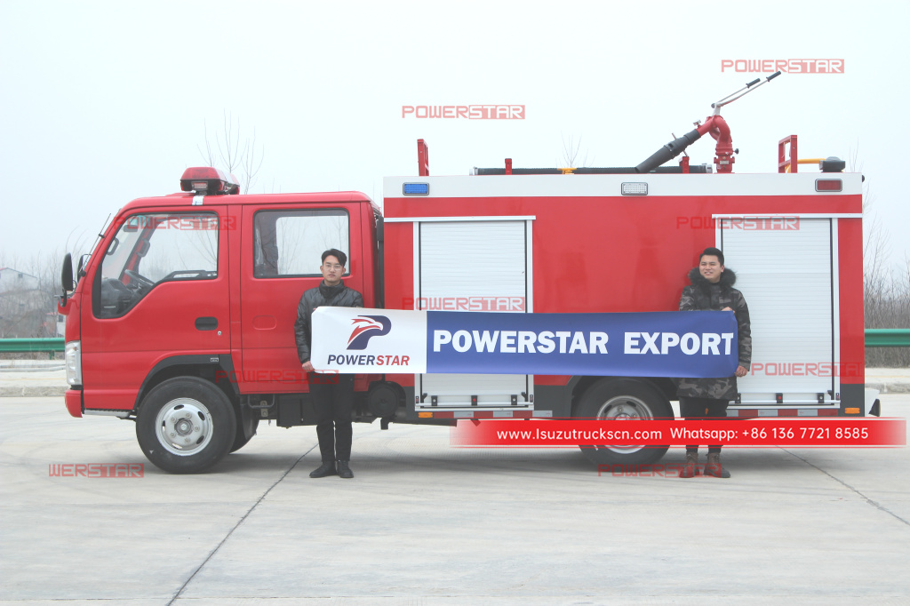 Albaria Japan ISUZU 1500L Fire Fighting Truck Fire Engine Mini Fire Truck
