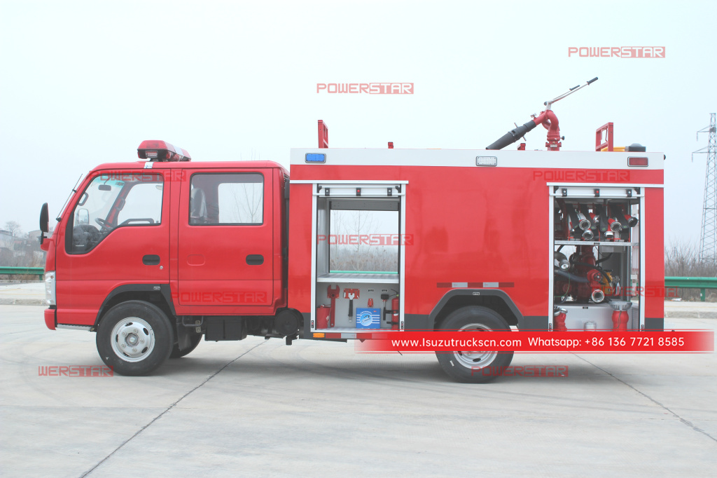 Albaria Japan ISUZU 1500L Fire Fighting Truck Fire Engine Mini Fire Truck