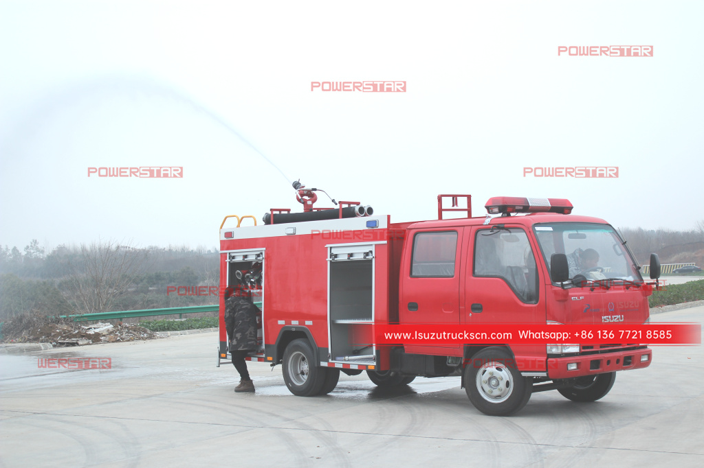 Albaria Japan ISUZU 1500L Fire Fighting Truck Fire Engine Mini Fire Truck