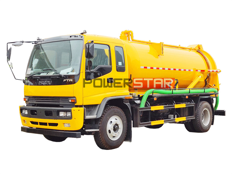 Isuzu FTR sewage suction truck Isuzu FTR sewage suction truck