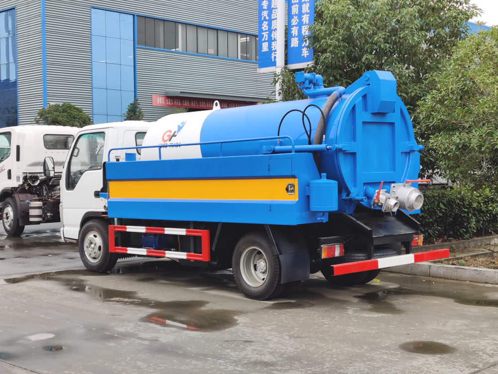 Isuzu Truck mounted Jetting Vacuum