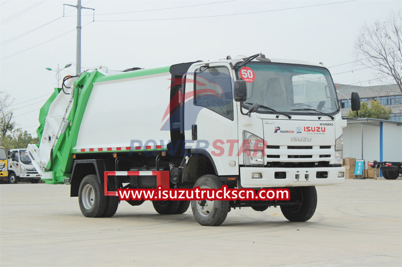 POWERSTAR ISUZU KV600 Garbage Compactor 6CBM export Philippines