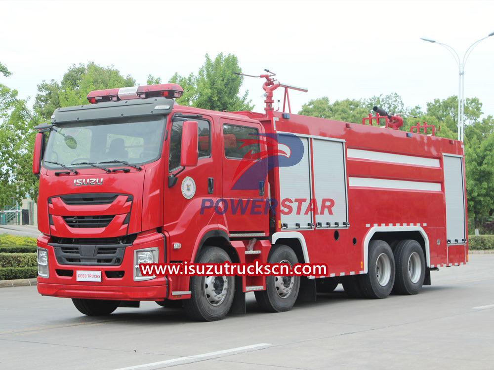 Isuzu fire engine