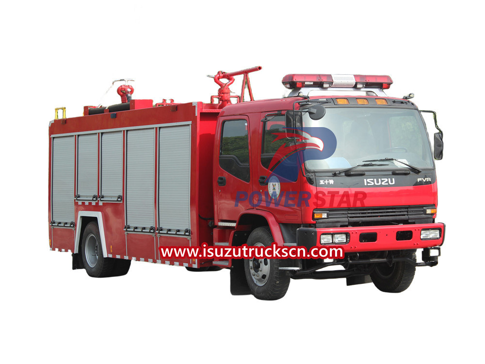 Isuzu fire engine