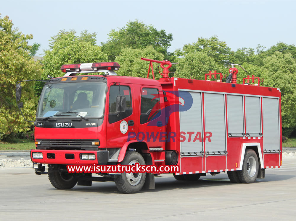 Isuzu fire engine
