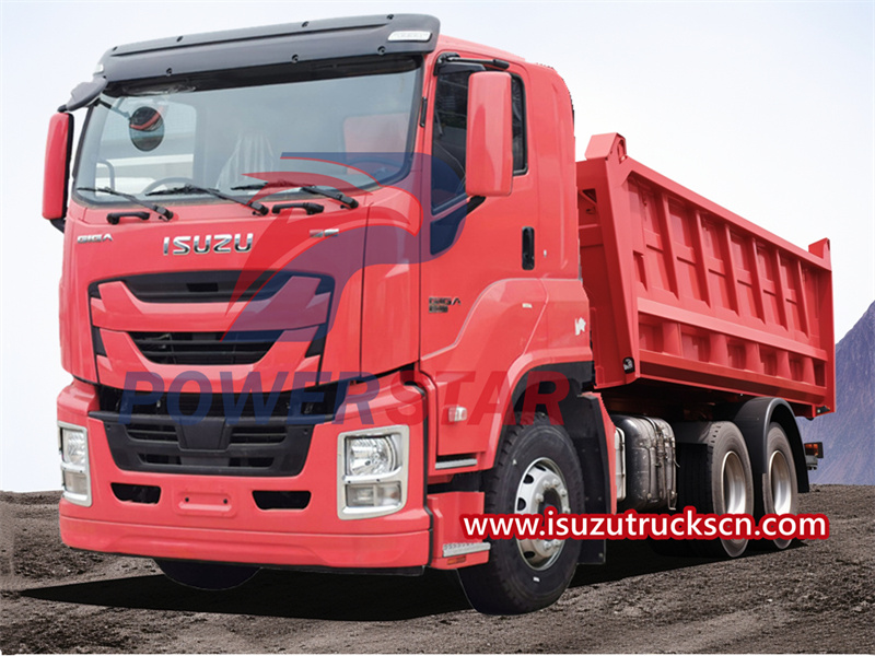 Isuzu dump truck