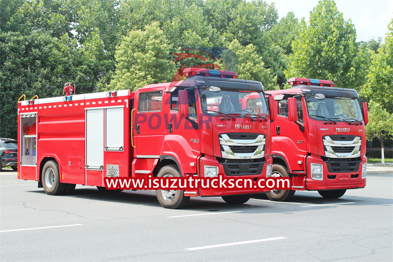 Isuzu fire truck GIGA