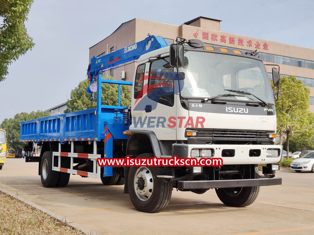 Isuzu 4x4 off Road Crane Trucks for sale