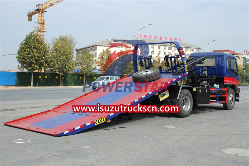 Isuzu rollback tow truck