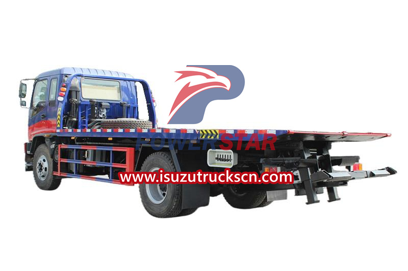 Isuzu rollback tow truck