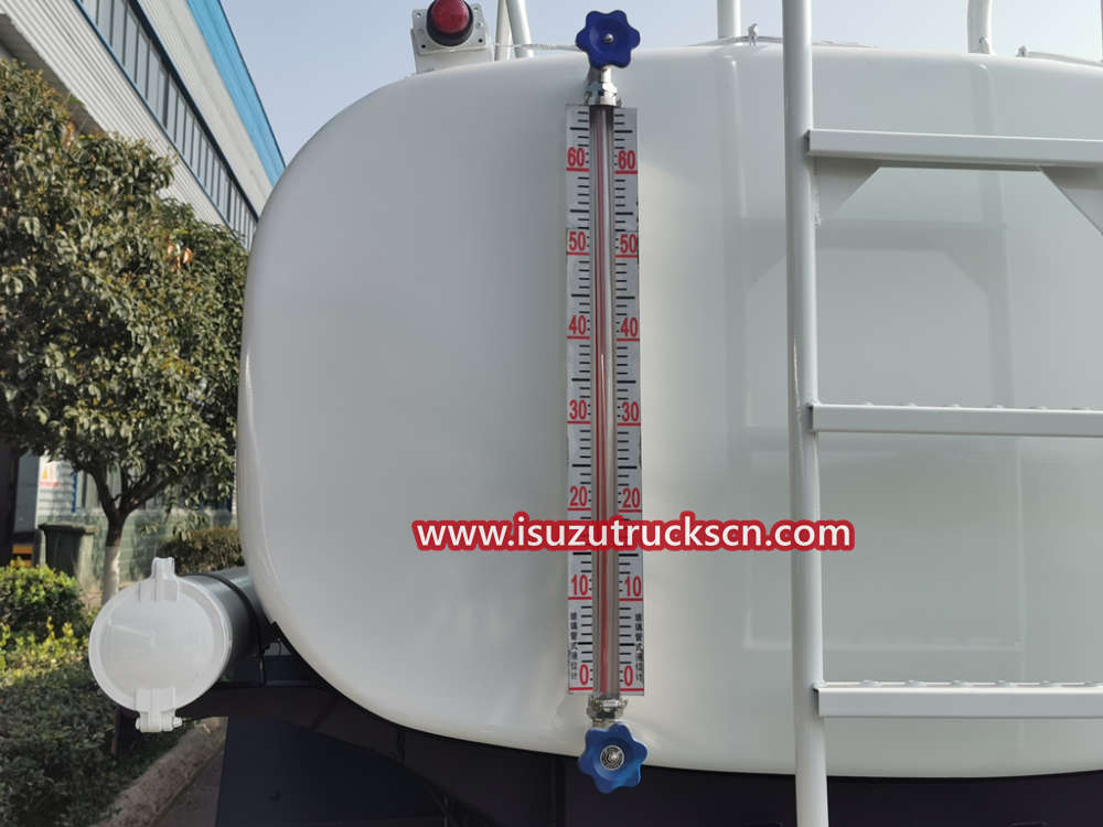 Isuzu Stainless steel potable Clean Water Delivery Truck