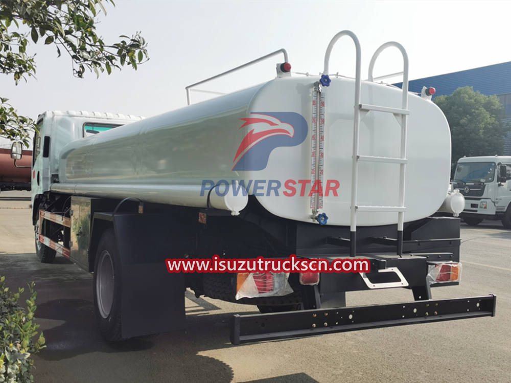 Isuzu Stainless steel potable Clean Water Delivery Truck
