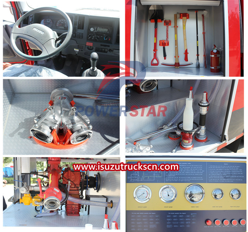 isuzu fire truck