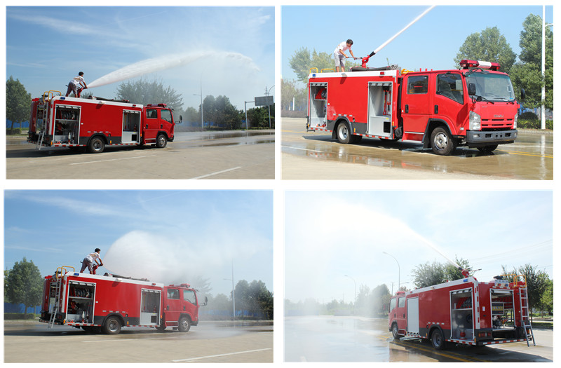 isuzu fire truck