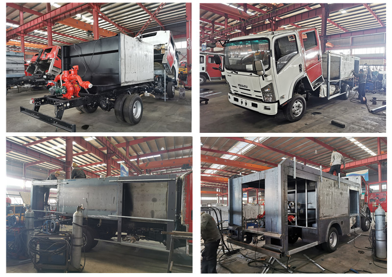 isuzu fire truck 