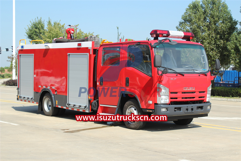 Isuzu ELF fire tender