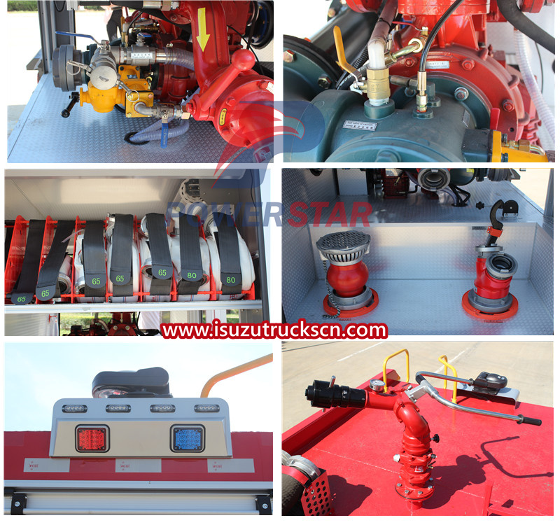 isuzu fire truck 