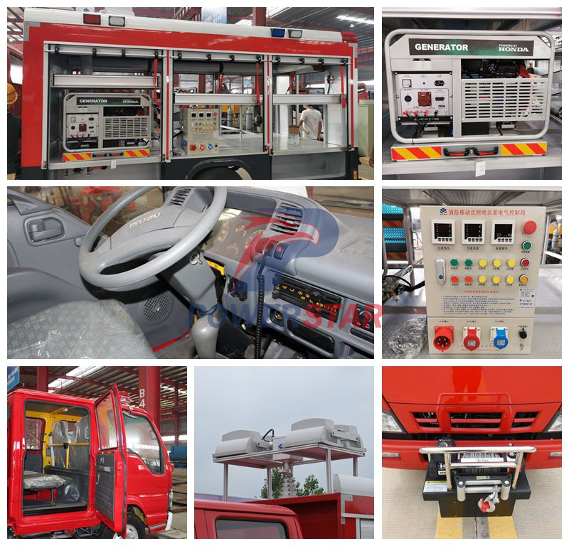 isuzu fire truck