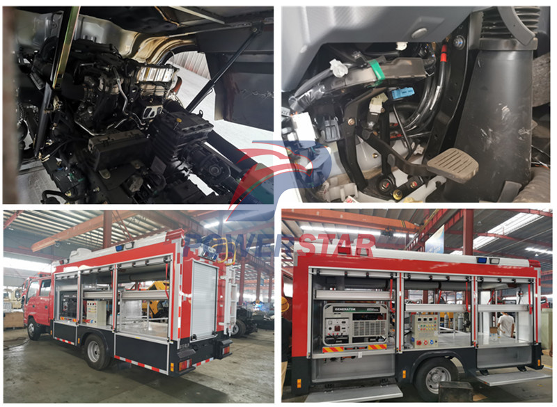 isuzu fire truck