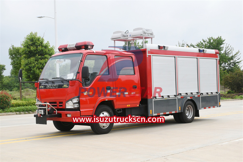 isuzu fire truck