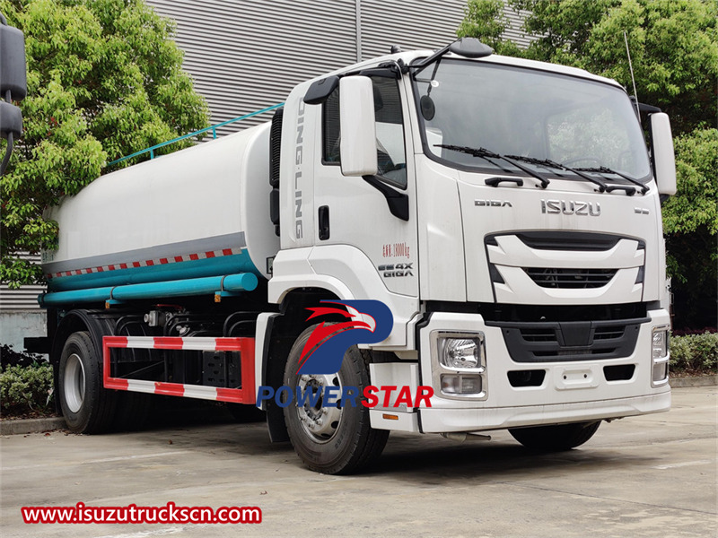 Isuzu GIGA potable stainless steel water tanker
