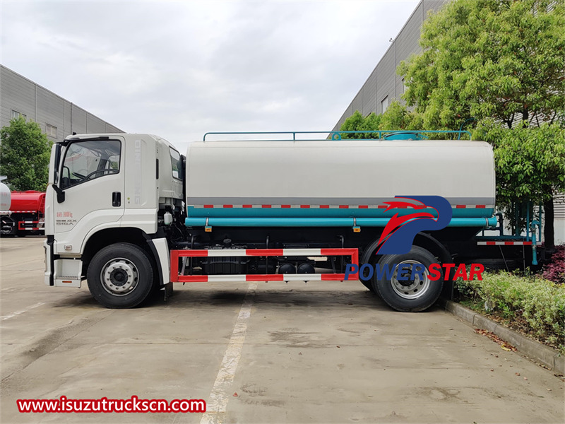 Isuzu GIGA potable stainless steel water tanker