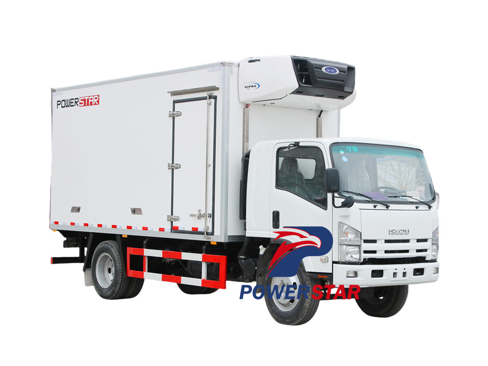 Isuzu freezer truck