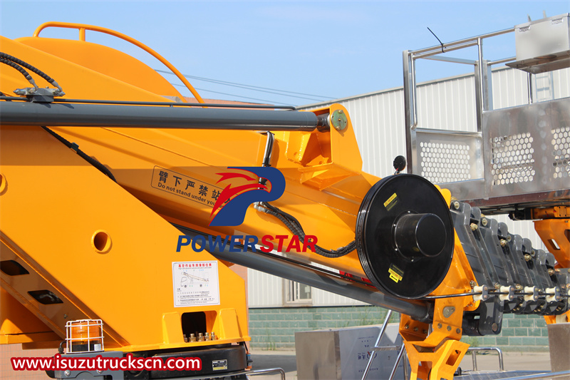 isuzu kv100 aerial platform truck