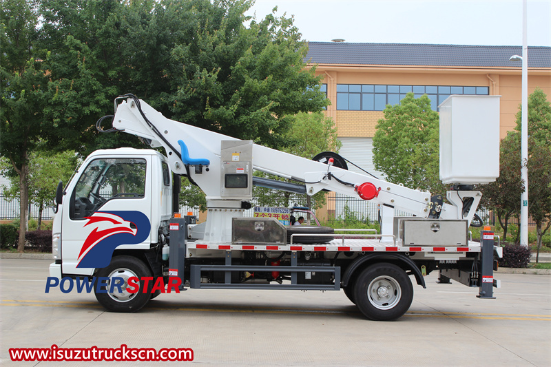 Isuzu 100P 16m aerial truck