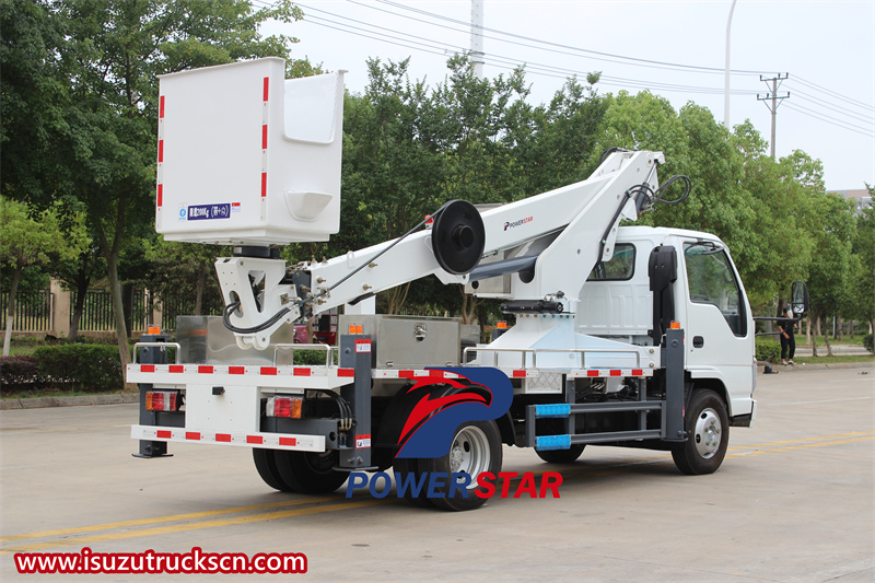 Isuzu 100P aerial work vehicle