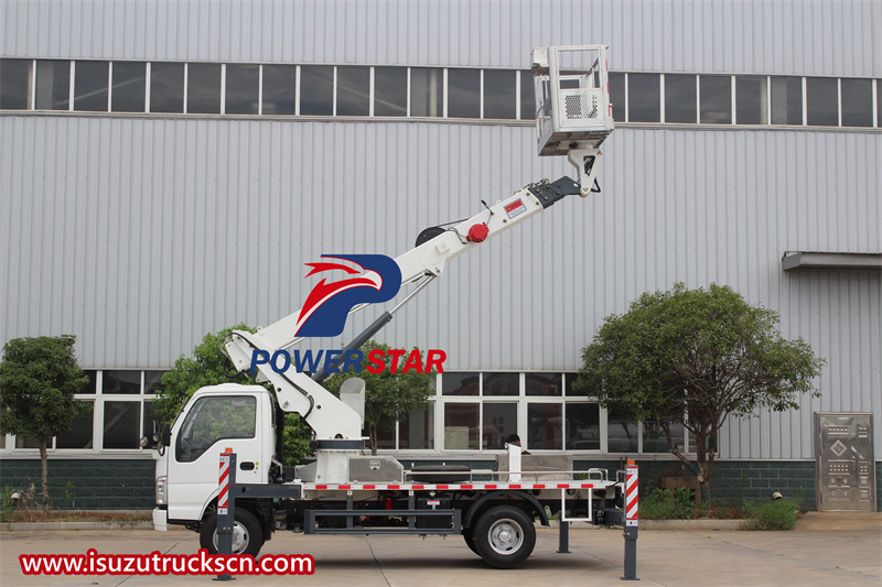 Isuzu 100P 20m articulated aerial platform truck