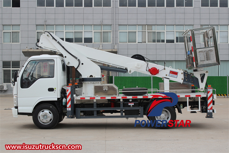 Isuzu 100P 20m aerial bucket truck