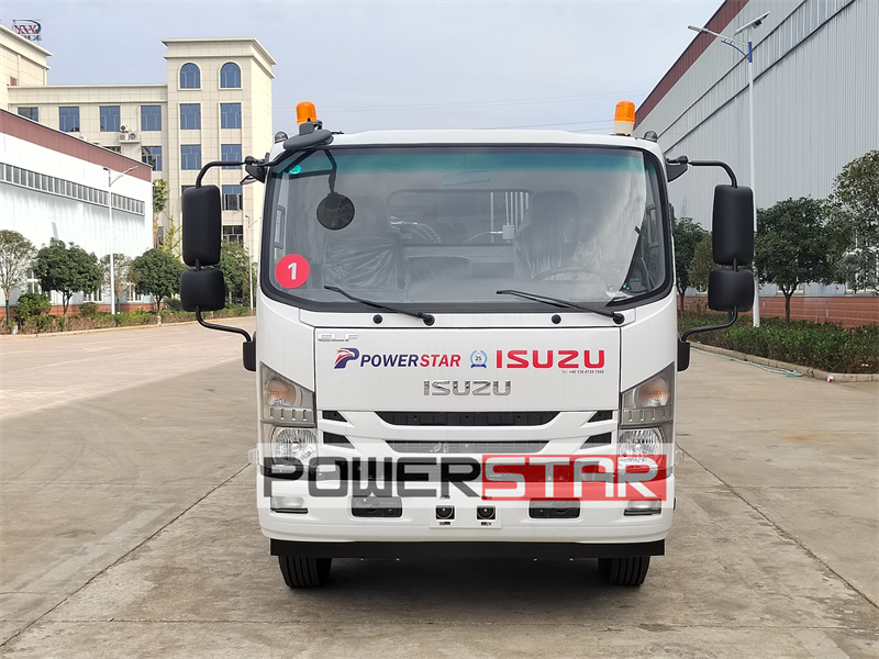 Isuzu NPR refuse compactor vehicle